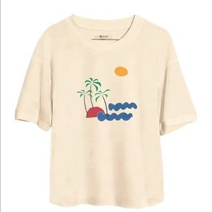 Madewell Graphic Crop Tee